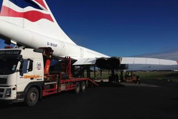 Concorde is on the move