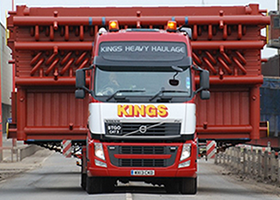 Kings Heavy Haulage lorry